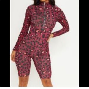 Leopard Unitard